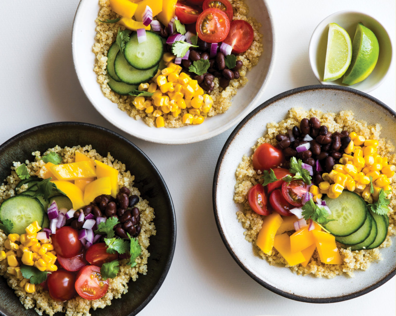 Meatless Burrito Bowls [DASH Diet+Vegan Recipe] Andy The RD