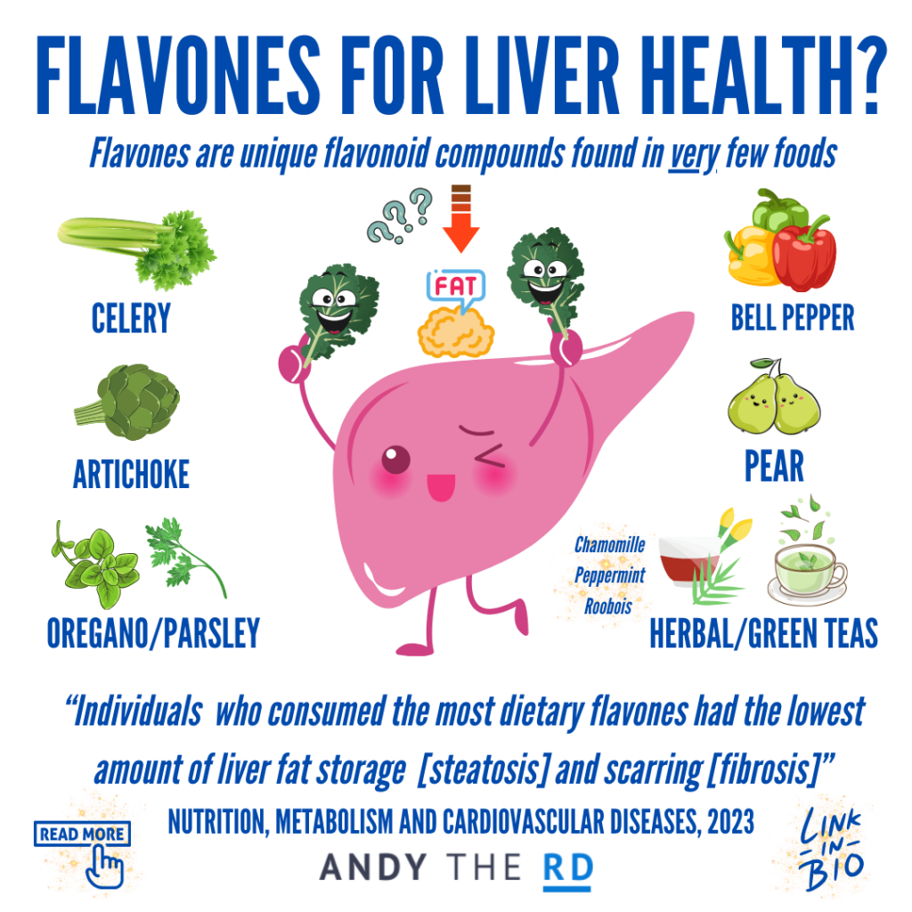 Eat More Flavonoids To Reduce Fatty Liver Risk - Andy The Rd